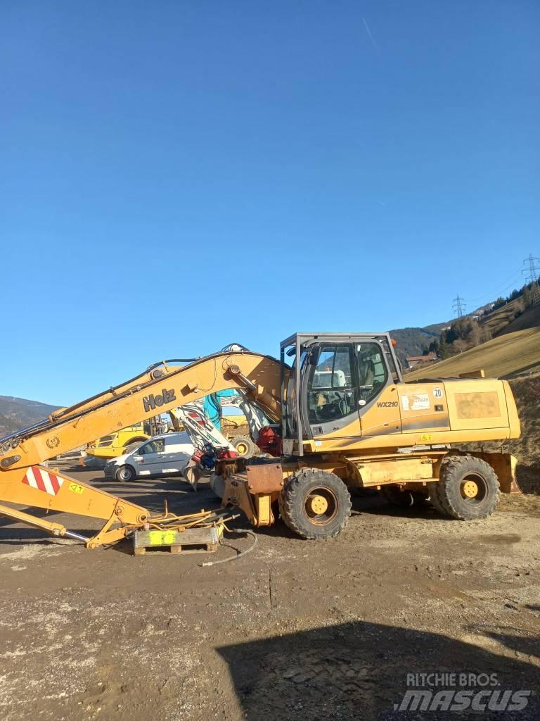 CASE 210WX Wheeled excavators