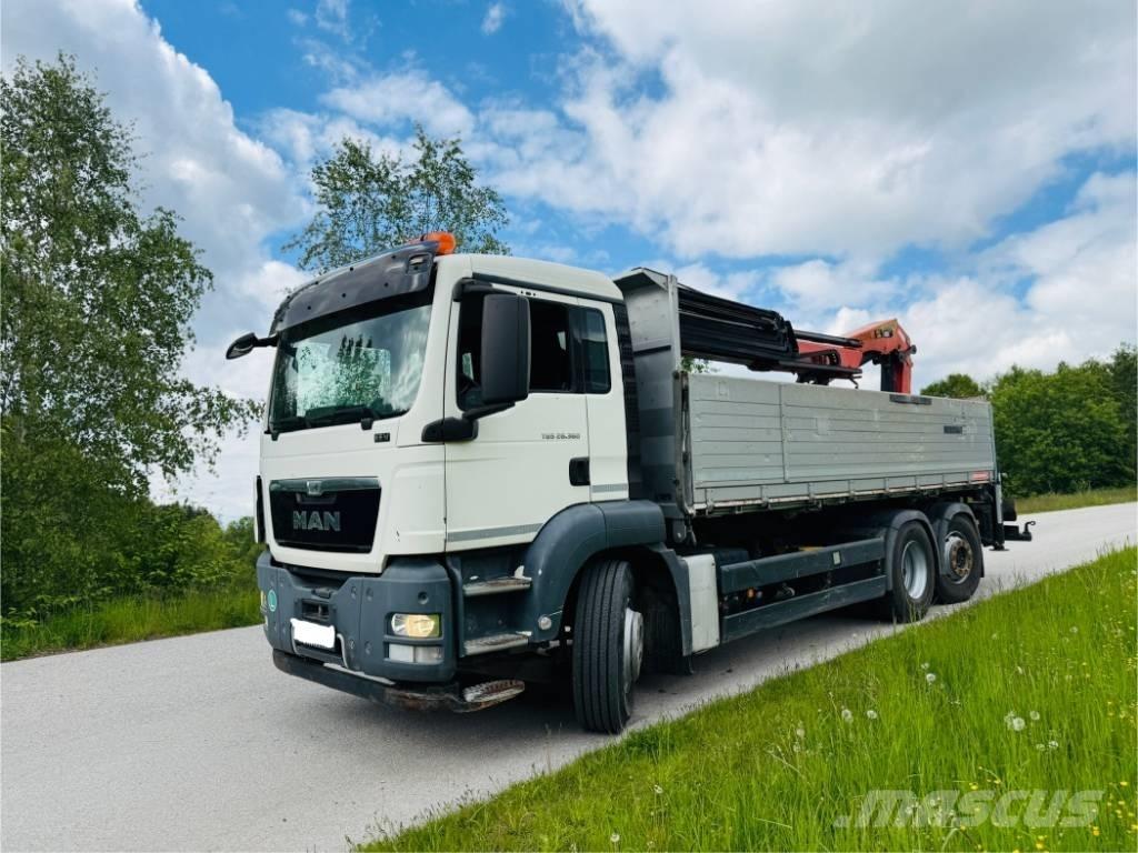 MAN TGS 26.360 Truck mounted cranes