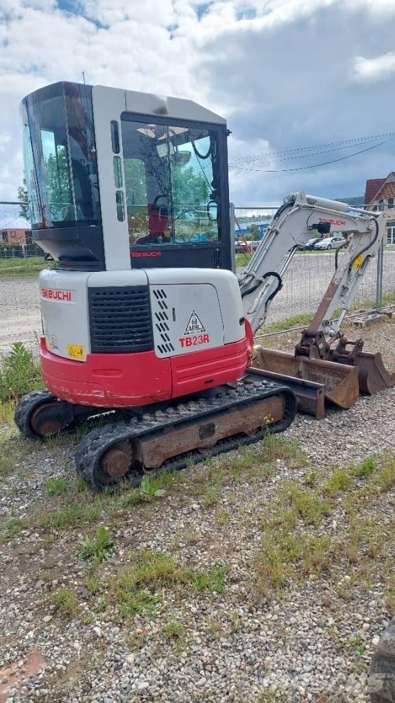 Takeuchi TB 23 R Mini excavators < 7t (Mini diggers)