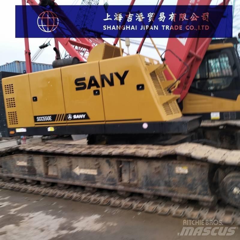 Sany SCC 550 E Track mounted cranes