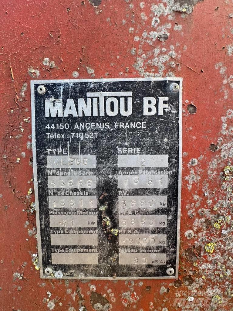 Manitou MCE 20 C Diesel trucks