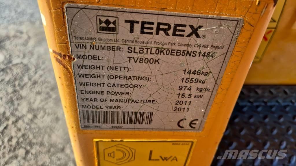 Terex TV 800 Twin drum rollers