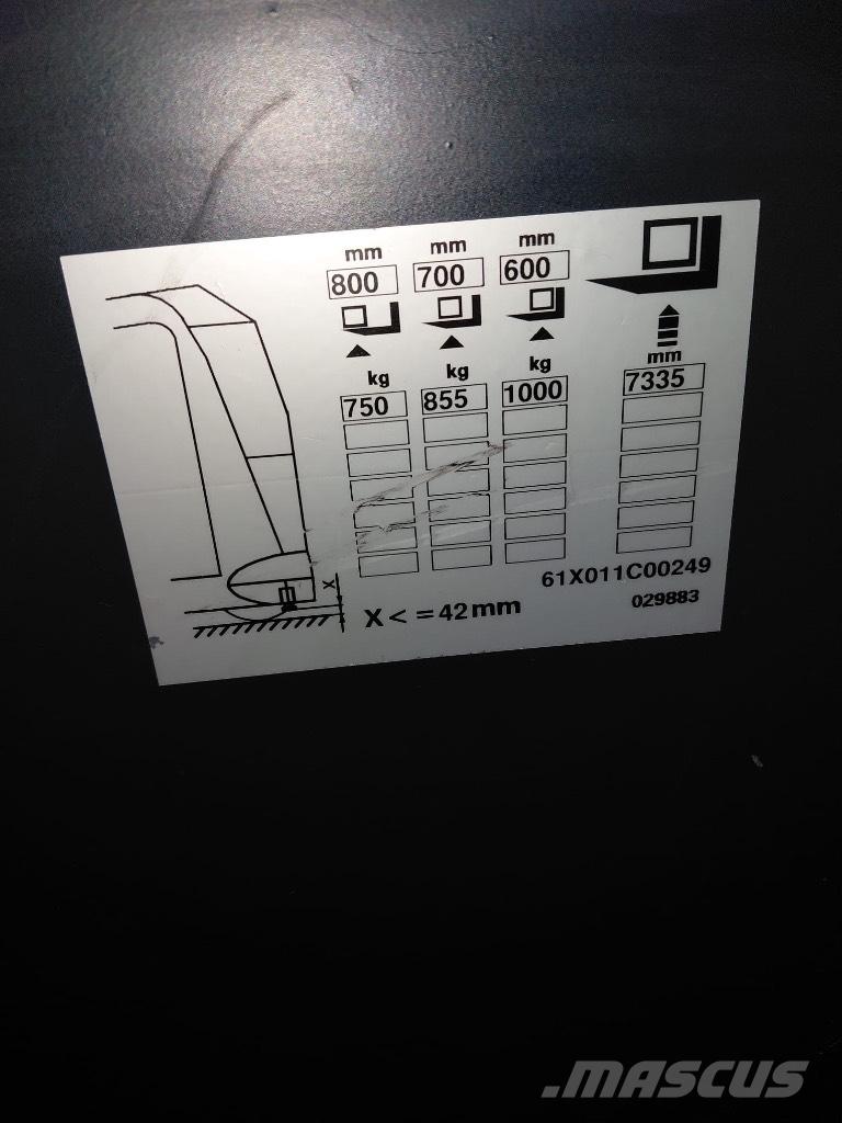 Linde K 10 Narrow aisle truck