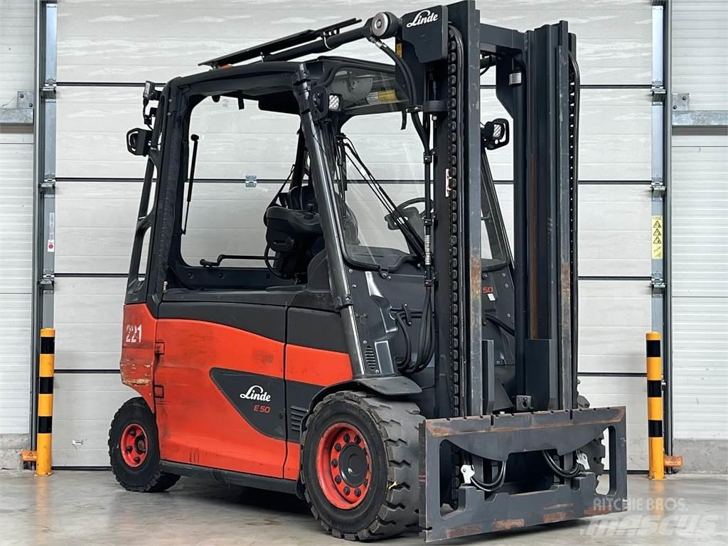 Linde E50HL-01 Electric forklift trucks