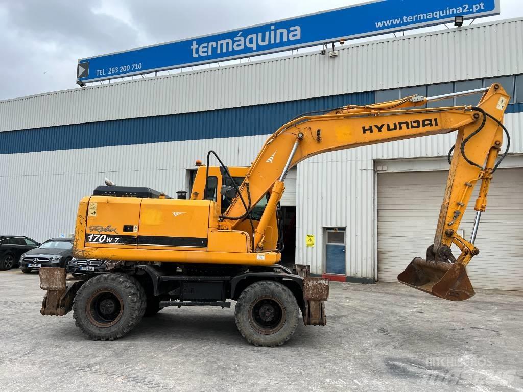 Hyundai R 170W-7 Wheeled excavators