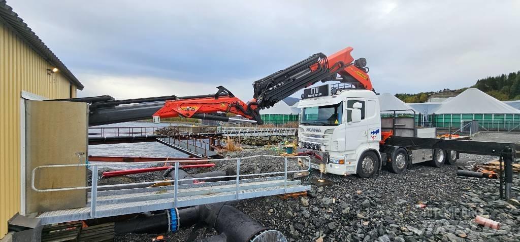 Scania 730 Truck mounted cranes