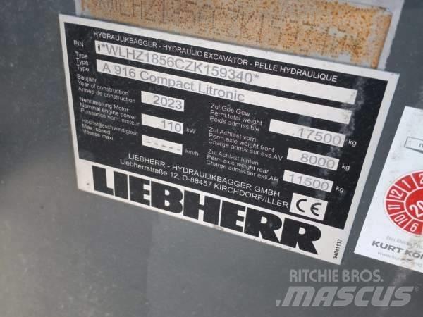 Liebherr A 916 Comp Wheeled excavators