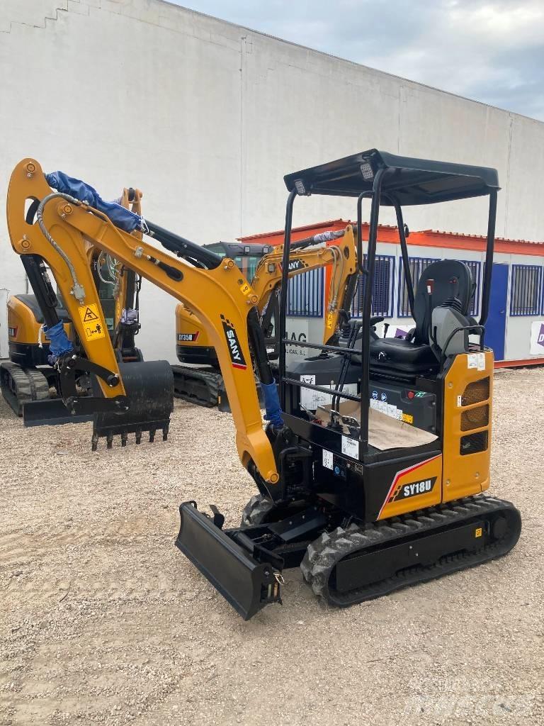 Sany SY 18U Mini excavators < 7t (Mini diggers)