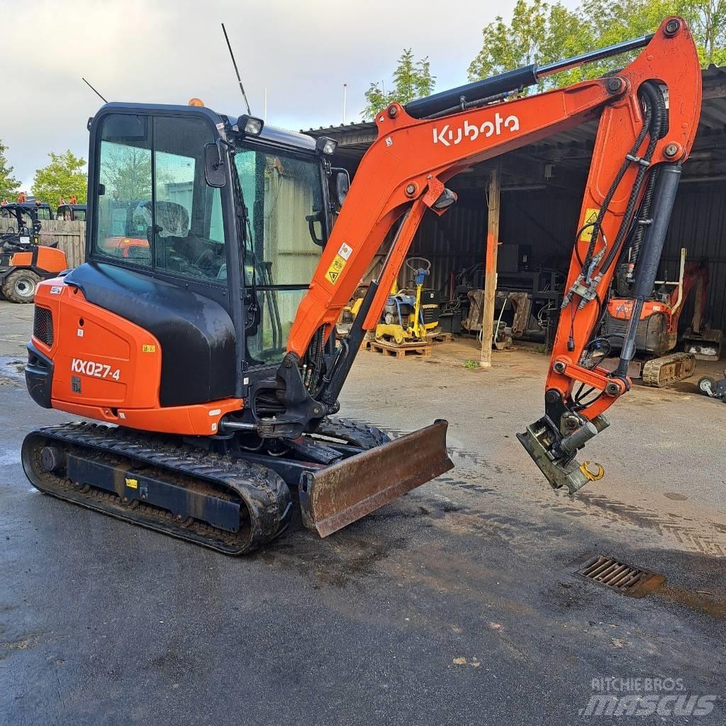 Kubota KX 027-4 Mini excavators < 7t (Mini diggers)