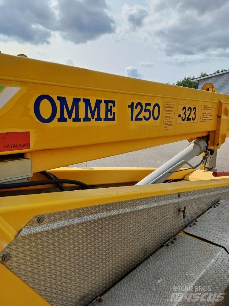 Omme 1250 Trailer mounted platforms