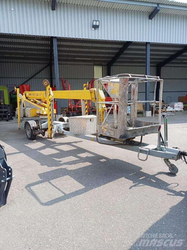 Omme 1250 Trailer mounted platforms