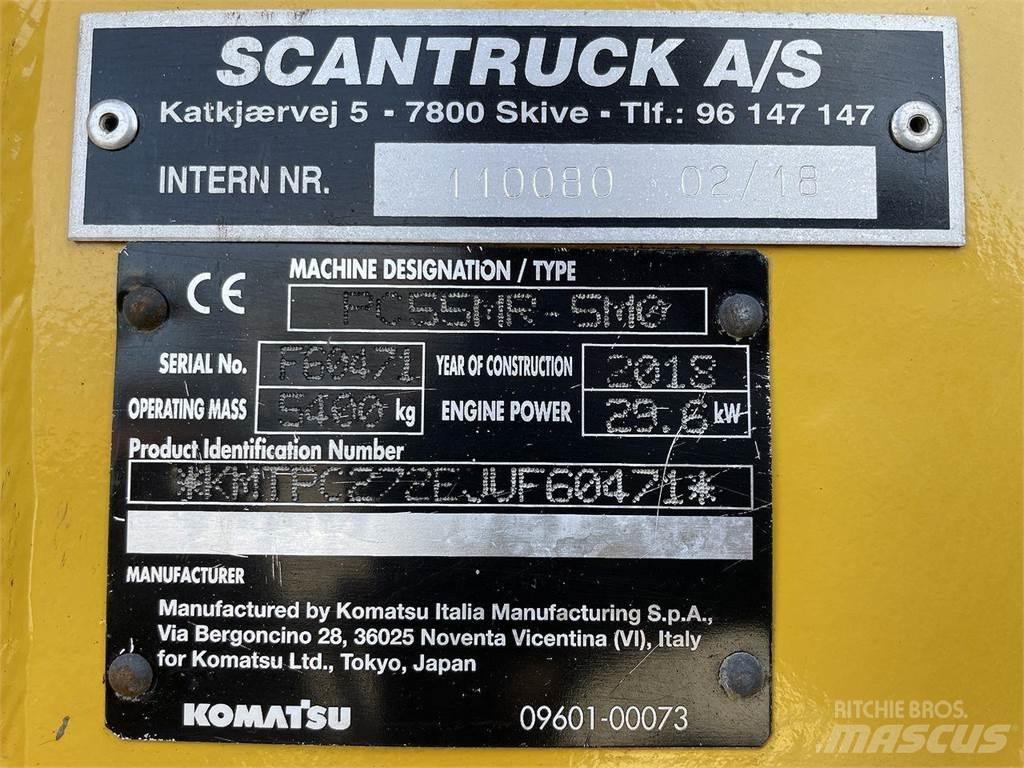 Komatsu PC55MR-5 Wheeled excavators