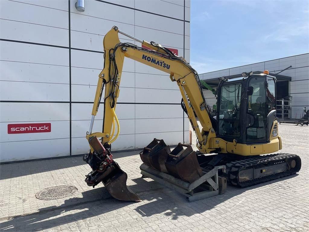 Komatsu PC55MR-5 Wheeled excavators