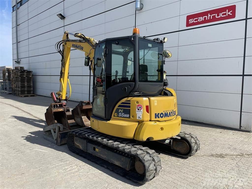 Komatsu PC55MR-5 Wheeled excavators