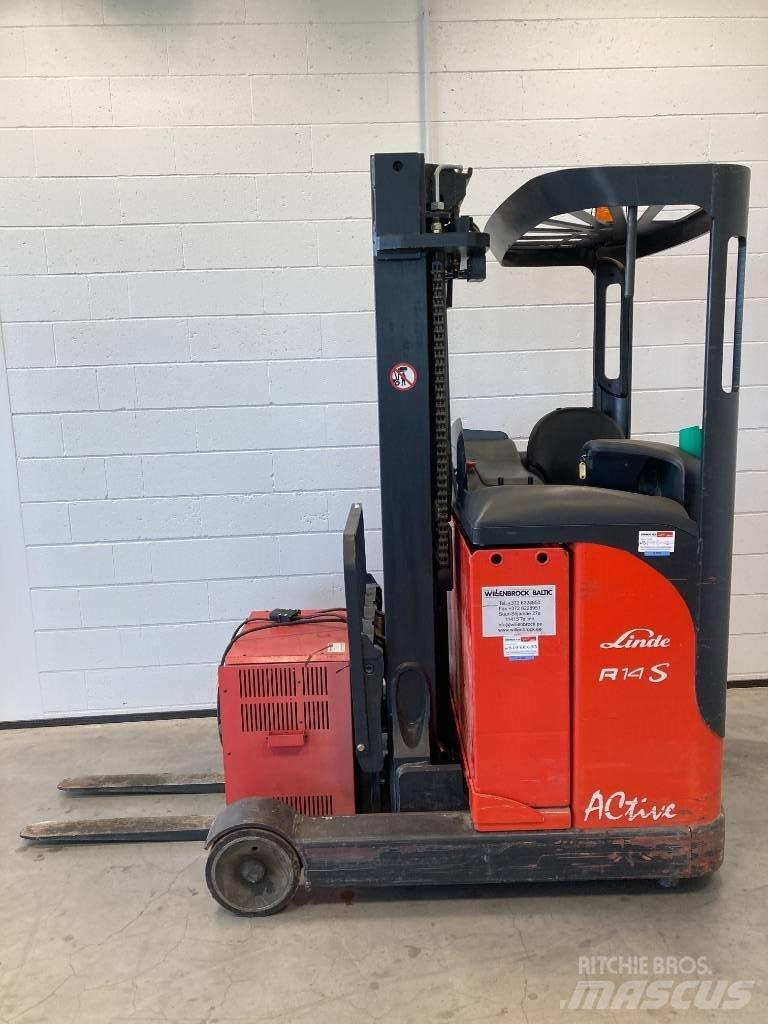 Linde R14S/115 Reach truck