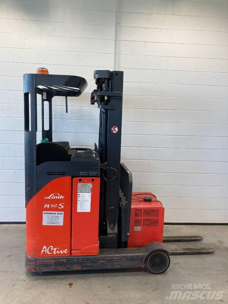 Linde R14S/115 Reach truck