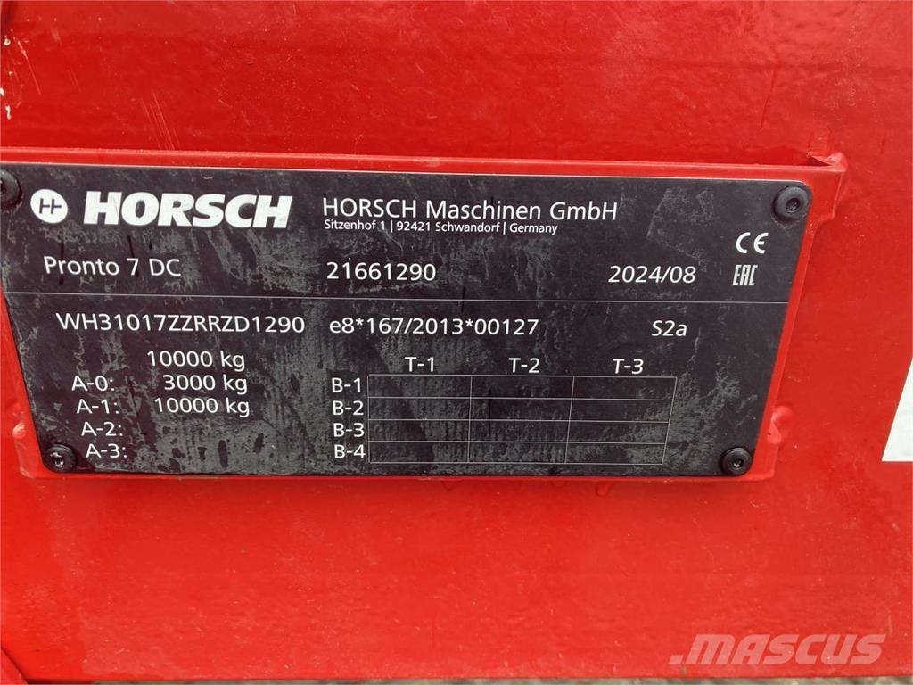Horsch Pronto 7DC Drills