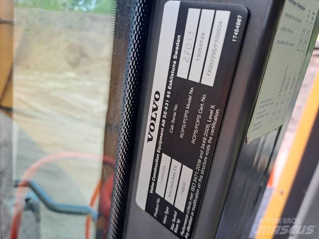 Volvo A45G Articulated Haulers