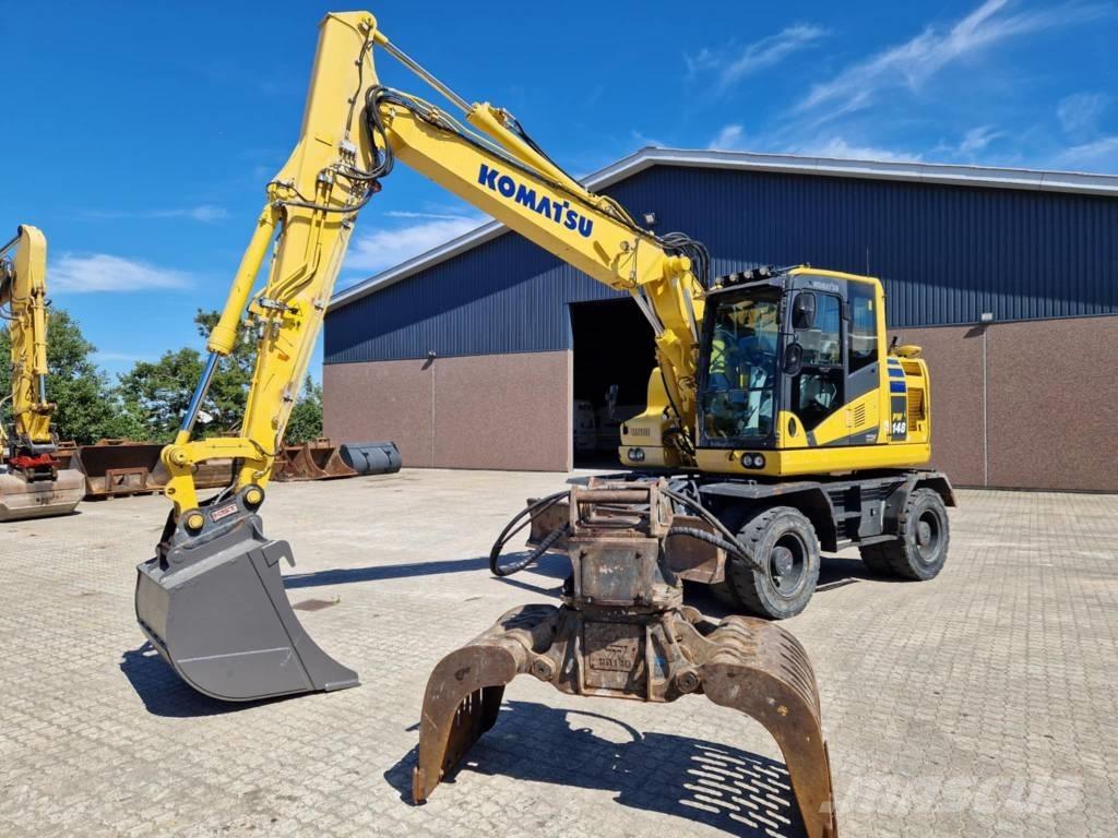 Komatsu PW 148-11 Wheeled excavators