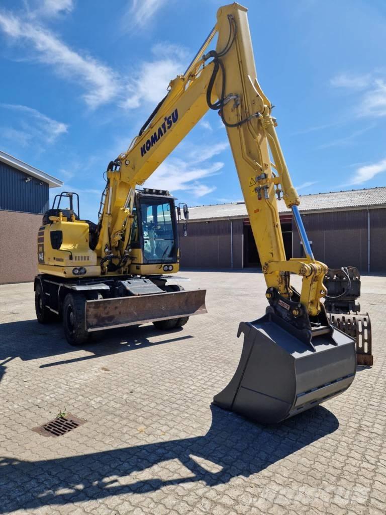 Komatsu PW 148-11 Wheeled excavators