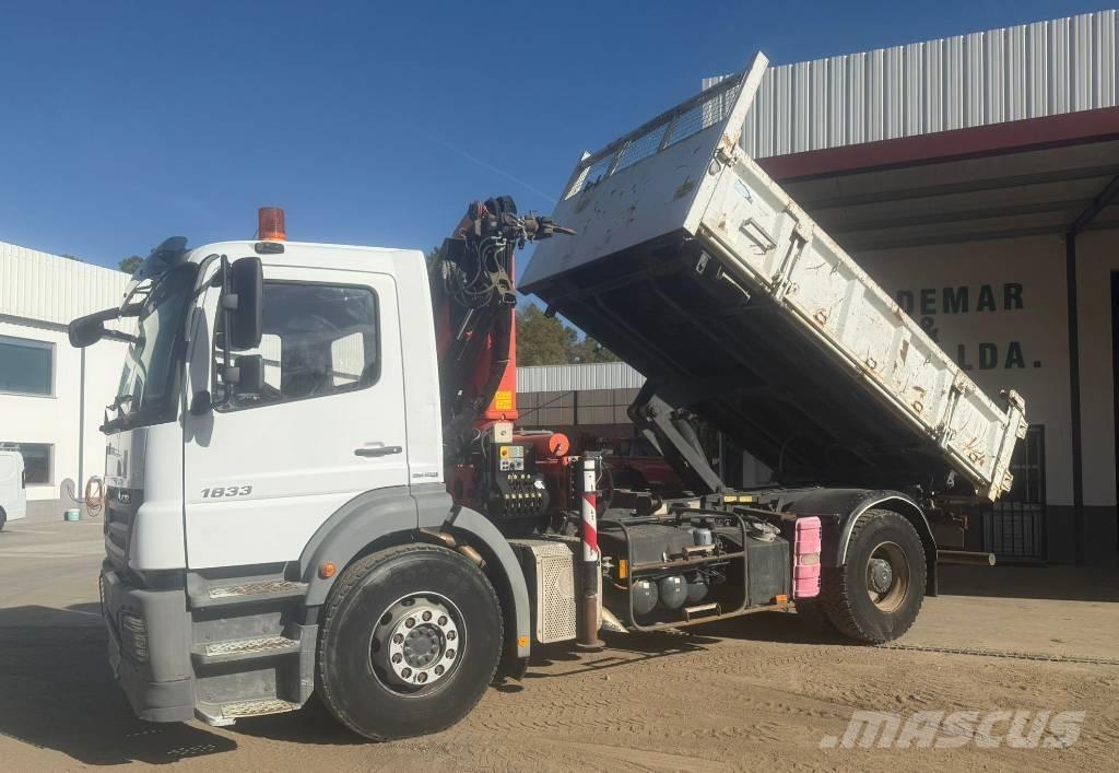Mercedes-Benz 1833 Tipper trucks
