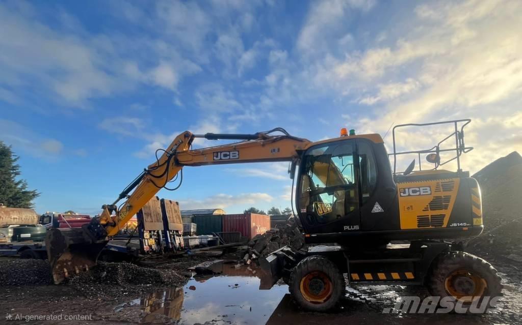 JCB JS 145 W Wheeled excavators