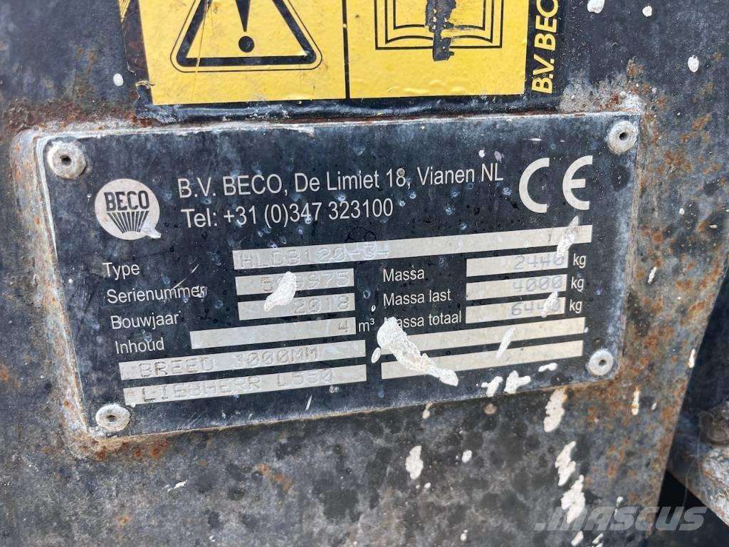 Liebherr 550 CDC + BSS Wheel loaders