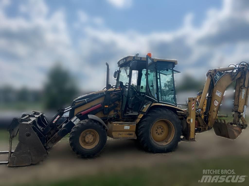 CAT 428 Backhoe