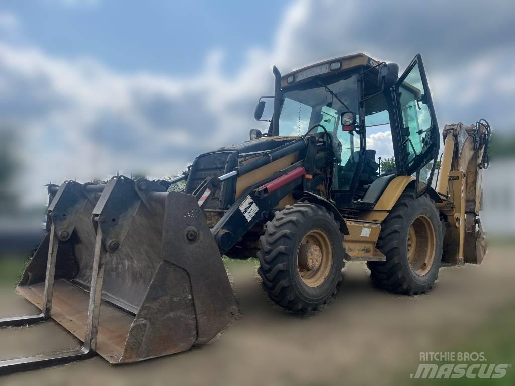 CAT 428 Backhoe