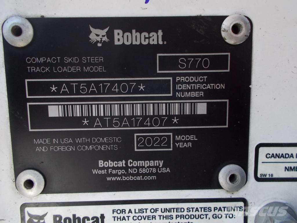 Bobcat S770 Skid steer loaders
