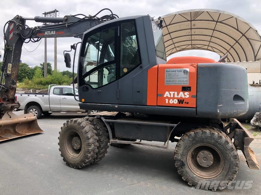 Atlas 160 WSR Wheeled excavators
