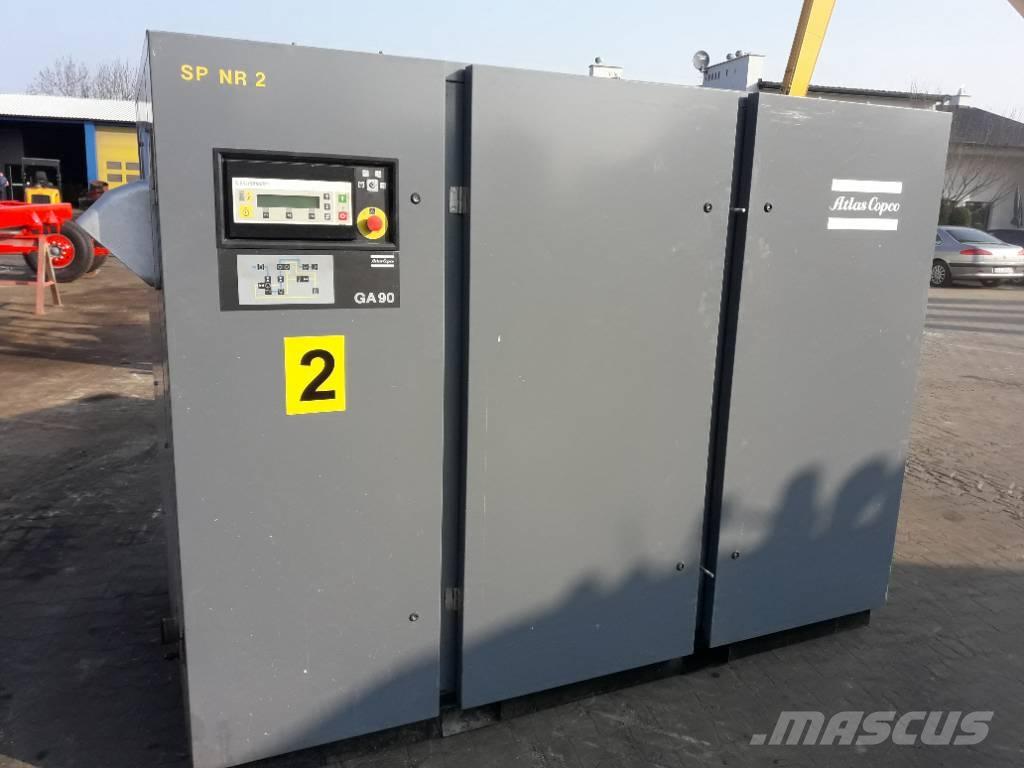Atlas Copco ga 90 Compressors