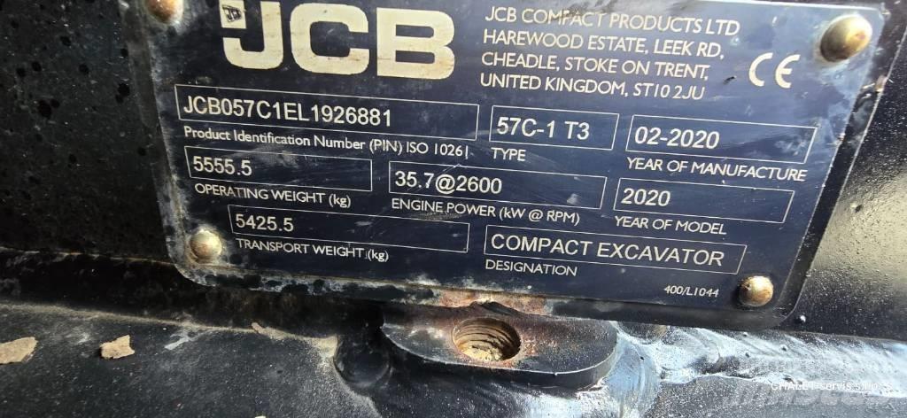 JCB 57 C-1 Mini excavators < 7t (Mini diggers)