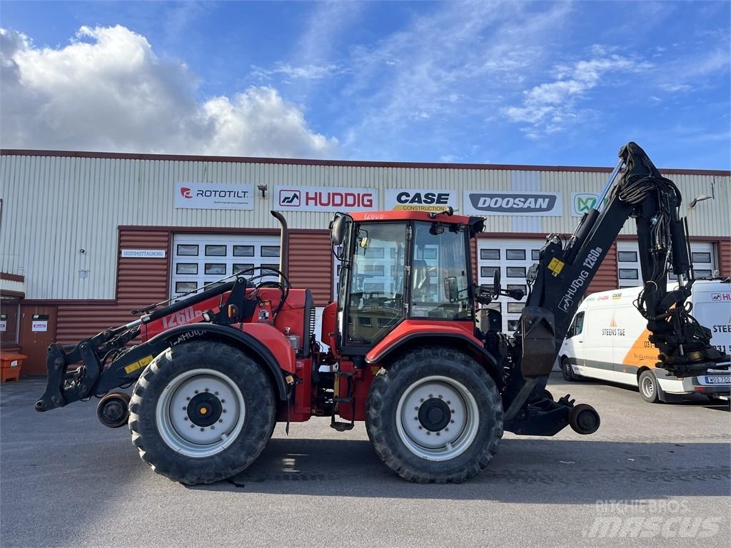 Huddig 1260 B Rail Backhoe