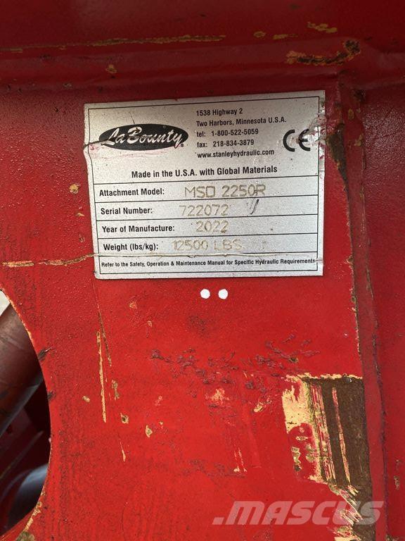 Labounty MSD2250R Cutters