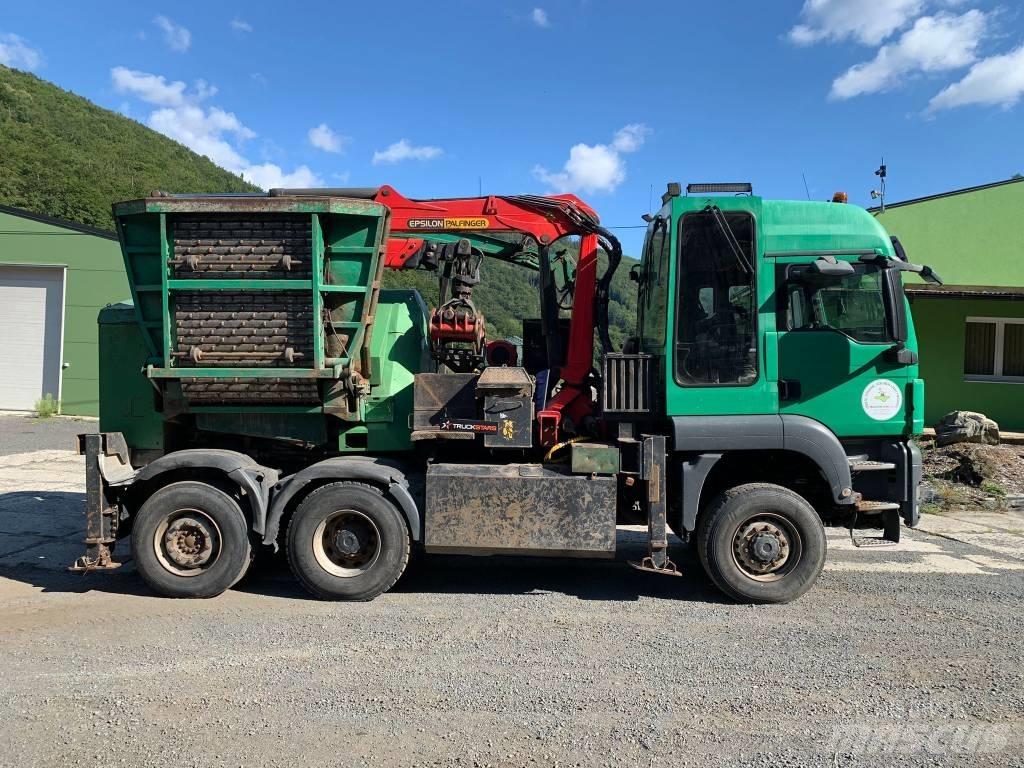 MAN - JENZ TGS 6x4 Wood chippers