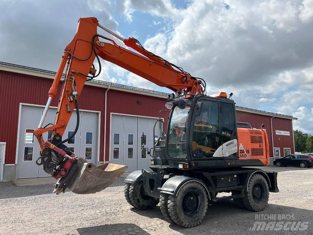 Hitachi ZX 140 W-5 Wheeled excavators