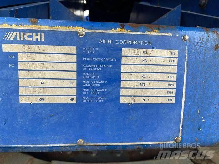 Aichi SR 18A Telescopic boom lifts
