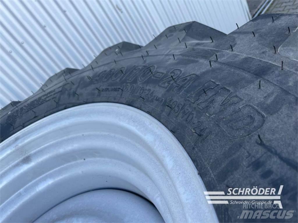 BKT 4X 400/70 R24 Tyres, wheels and rims