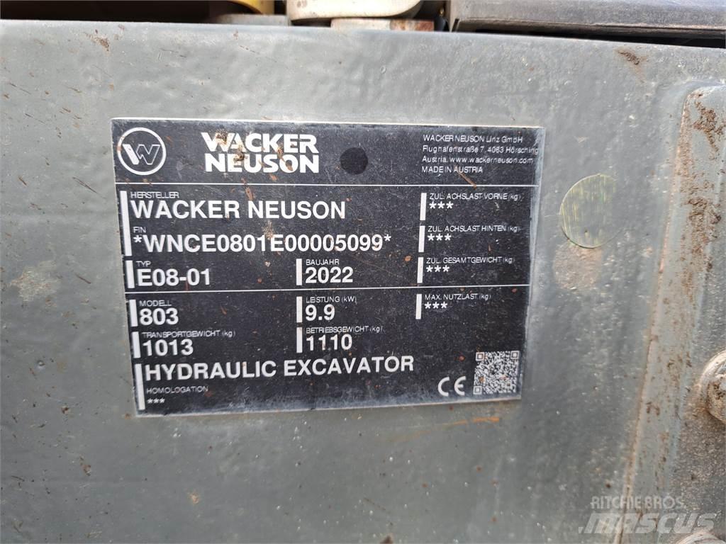 Wacker Neuson 803 Crawler excavators