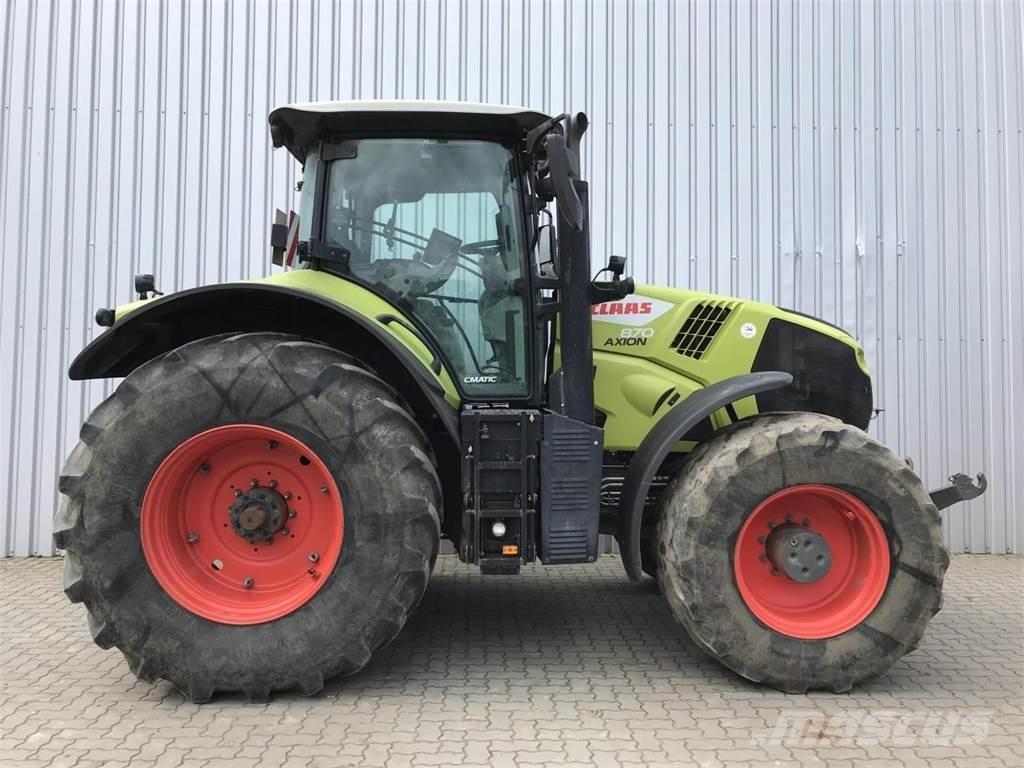 CLAAS Axion 870 Tractors