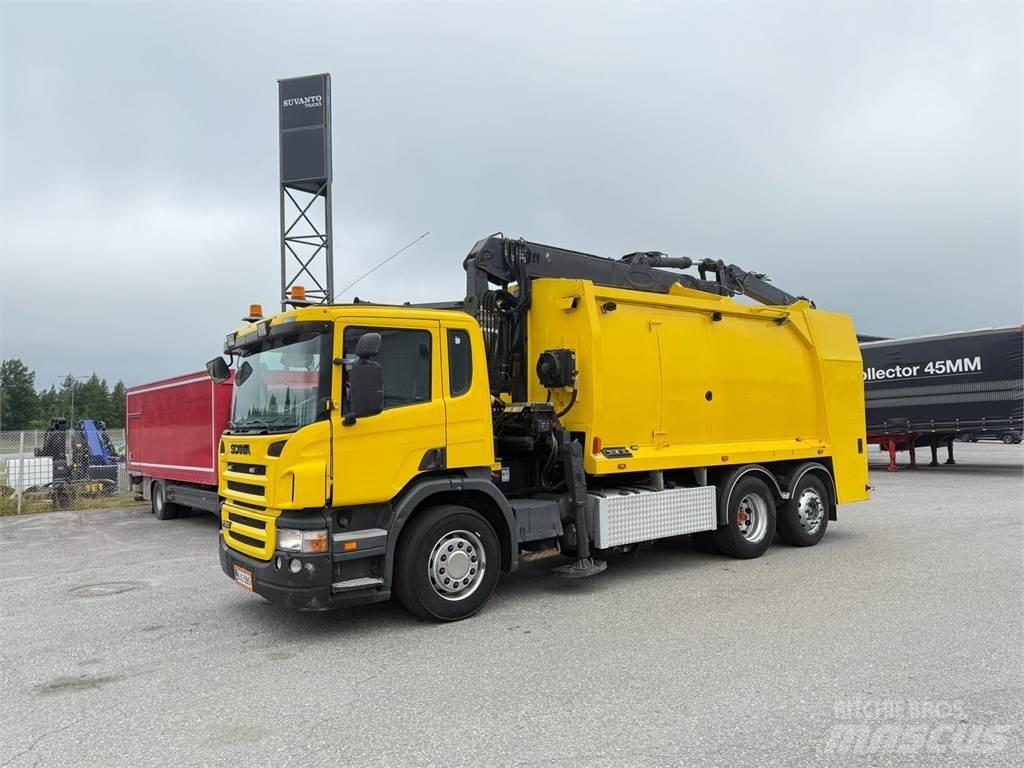 Scania P380 6x2*4 Truck mounted cranes