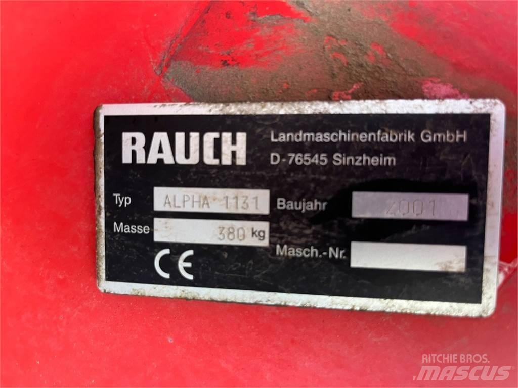 Rauch Alpha 1131 Mineral spreaders