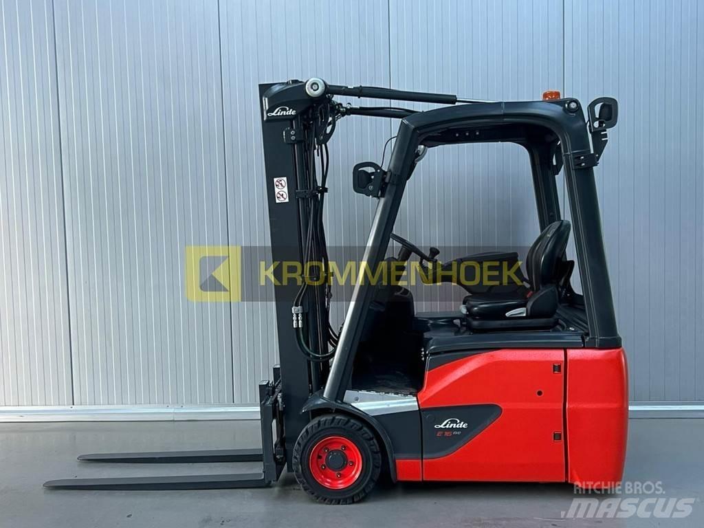 Linde E 16 C-02 Electric forklift trucks