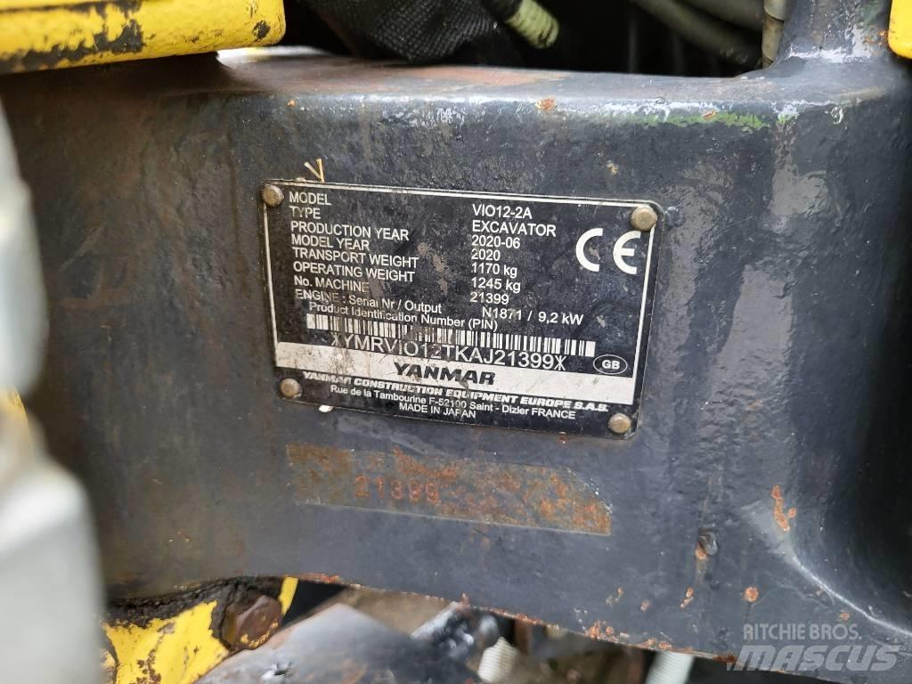 Yanmar VIO12 Mini excavators < 7t (Mini diggers)