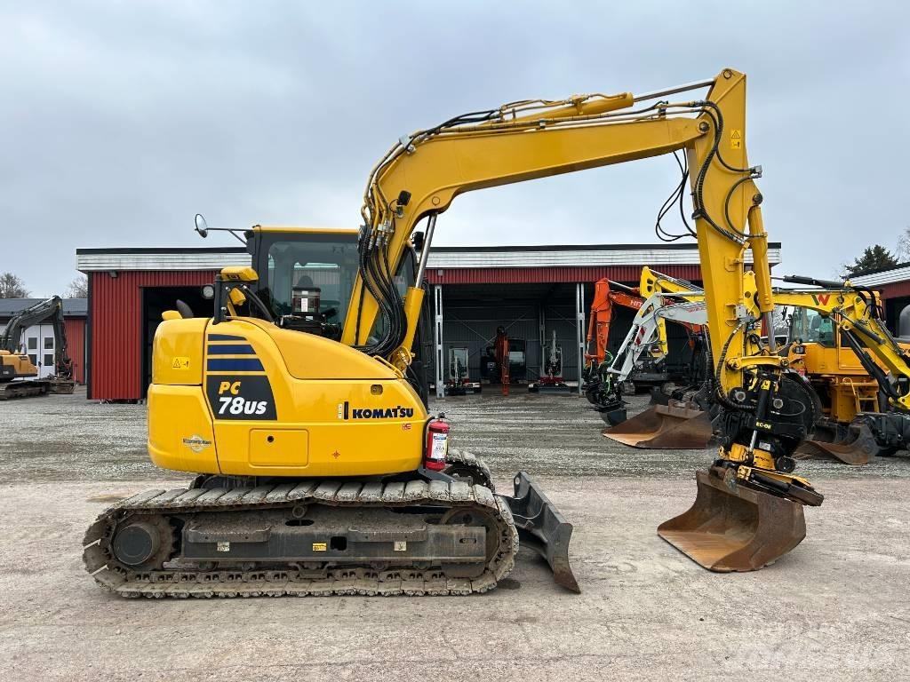 Komatsu PC78US-10 Mini excavators  7t - 12t