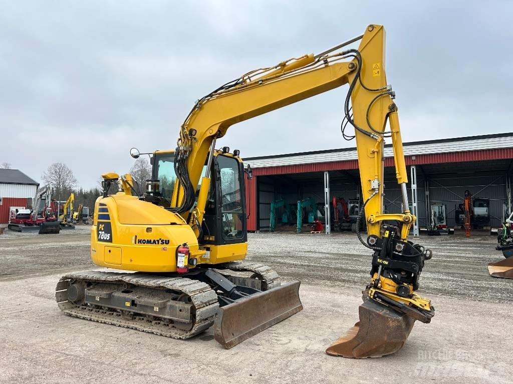 Komatsu PC78US-10 Mini excavators  7t - 12t