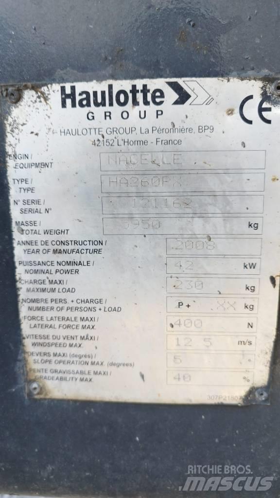 Haulotte HA 260 PX Articulated boom lifts