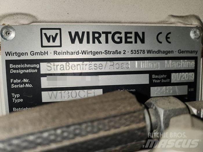 Wirtgen W130CFi Concrete machines