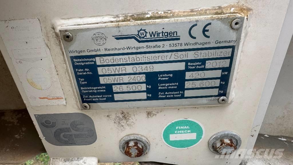 Wirtgen WR 2400 Asphalt recycling